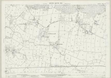 Somerset XI.9 (includes: Churchill; Congresbury; Wrington) - 25 Inch Map