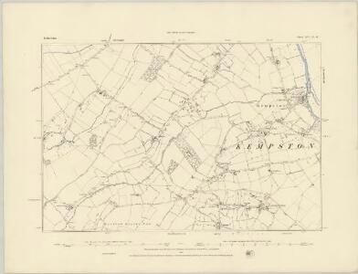 Bedfordshire XVI.SE - OS Six-Inch Map