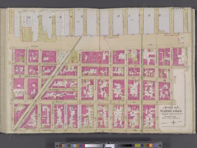 Manhattan, V. 4, Double Page Plate No. 16 [Map bounded by Hudson River, Morton St., Varick St., Vestry St.]