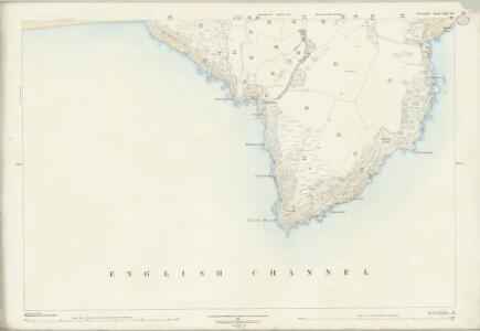 Cornwall LXV.16 (includes: Veryan) - 25 Inch Map