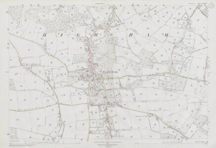 Somerset LXII.12 (includes: High Ham) - 25 Inch Map