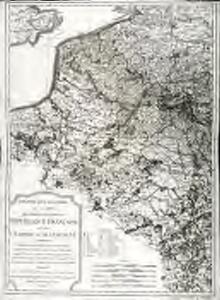 Théatre de la guerre, ou carte des frontières de la république française et de l'empire d'Allemagne, 1