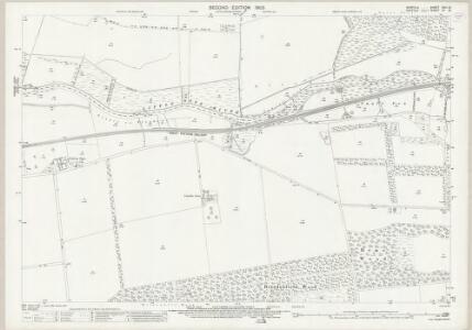 Norfolk XCII.15 (includes: Brandon; Hockwold Cum Wilton; Weeting With Bromehill) - 25 Inch Map