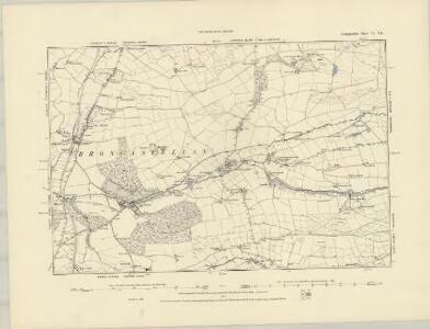 Cardiganshire VI.SE - OS Six-Inch Map
