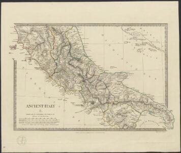 A series of maps, modern and ancient. No. 7 : Ancient Italy II