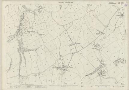 Shropshire XXXII.15 (includes: Middletown; Trewern; Westbury; Wollaston) - 25 Inch Map