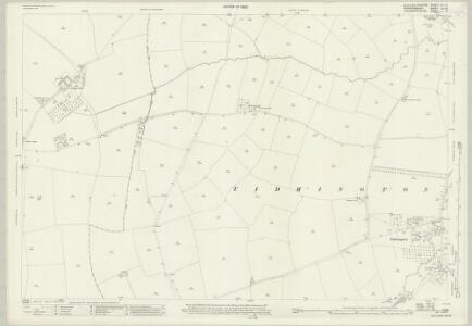 Gloucestershire VIII.16 (includes: Burmington; Shipston on Stour; Stretton on Fosse; Tidmington) - 25 Inch Map