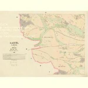 Kameik (Kameyk) - c3035-1-003 - Kaiserpflichtexemplar der Landkarten des stabilen Katasters