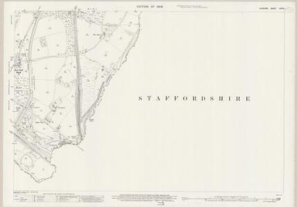 Cheshire LVIII.5 (includes: Church Lawton; Hardings Wood; Kidsgrove; Newchapel; Odd Rode; Talke) - 25 Inch Map