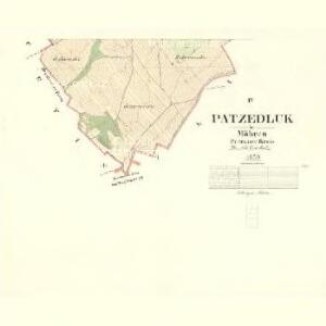 Patzedluk - m2210-1-003 - Kaiserpflichtexemplar der Landkarten des stabilen Katasters