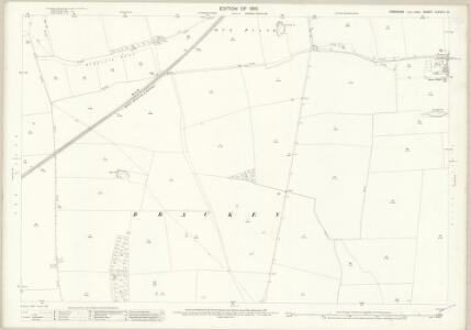 Yorkshire CLXXVIII.10 (includes: Bainton; Hutton Cranswick; Watton) - 25 Inch Map