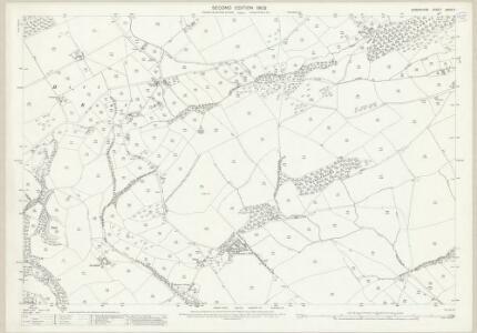 Shropshire XXXIX.11 (includes: Westbury; Worthen) - 25 Inch Map