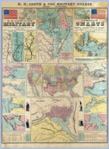 H.H. Lloyd & Co's Campaign Military Charts Showing The Principal Strategic Places Of Interest.