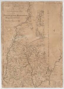 A topographical map of the State of New Hampshire