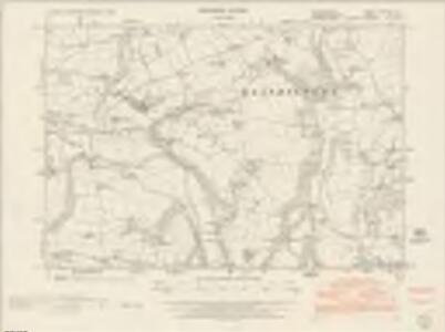 Cardiganshire XXXVIII.SE - OS Six-Inch Map