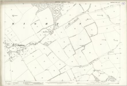 Hampshire and Isle of Wight XLII.3 (includes: Bighton; Bishops Sutton; Old Alresford) - 25 Inch Map