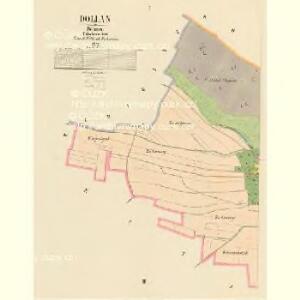 Dollan - c1234-1-001 - Kaiserpflichtexemplar der Landkarten des stabilen Katasters