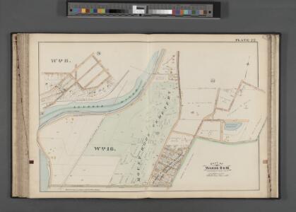 Rochester, Double Page Plate No. 27 [Map bounded by Magnolia St., Oakland St., Highland Ave., Elmwood Ave.] / compiled from official records, private plans & actual surveys under the direction of E. Robinson.