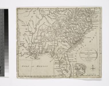 An exact map of North and South Carolina & Georgia : with east and west Florida from the latest discoveries / J. Lodge, sculp.