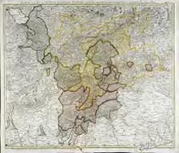 Karte von der gefürsteten Grafschaft Tyrol
