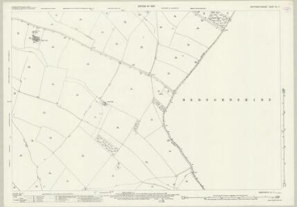 Northamptonshire XL.11 (includes: Chelveston Cum Caldecott; Higham Ferrers; Melchbourne and Yelden; Newton Bromswold; Rushden) - 25 Inch Map