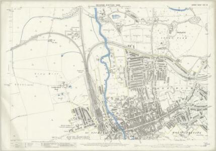 Surrey XXIII.16 (includes: Guildford) - 25 Inch Map