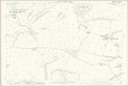 Hampshire and Isle of Wight LX.3 (includes: Buriton; Langrish; Petersfield) - 25 Inch Map