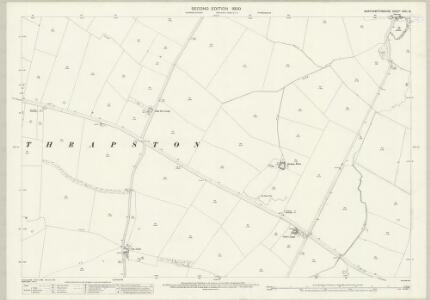 Northamptonshire XXVI.16 (includes: Denford; Thrapston; Titchmarsh) - 25 Inch Map