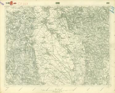 III. vojenské mapování 4761