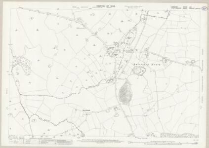Cheshire LXIII.1 (includes: Balterley; Chorlton; Weston) - 25 Inch Map
