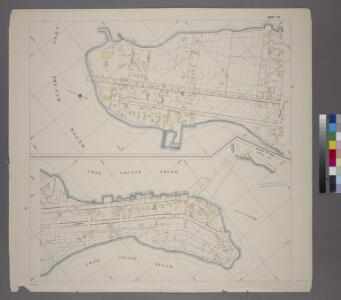 Sheet 43: Grid #32000E - 39000E, #4000N - 11000N. [Includes City Island, South of Ditmars Street to the South of Schofield Avenue.]