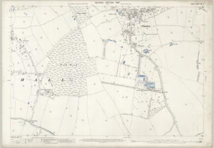Essex (1st Ed/Rev 1862-96) VIII.2 (includes: Chrishall; Elmdon; Wendon Lofts) - 25 Inch Map