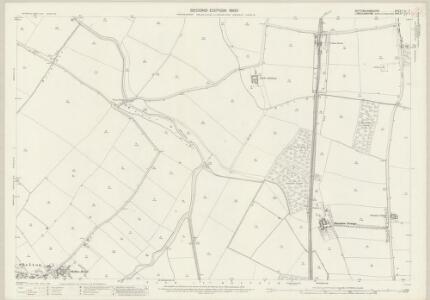 Nottinghamshire XL.7 (includes: Cotham; Elston; Flawborough; Long Bennington; Shelton; Sibthorpe; Staunton) - 25 Inch Map
