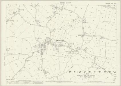 Lancashire CVIII.7 (includes: Bold; Burtonwood) - 25 Inch Map