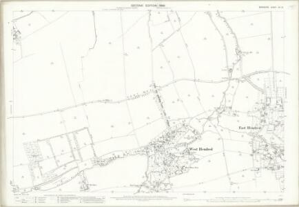 Berkshire XIV.12 (includes: Ardington; East Hendred; West Hendred) - 25 Inch Map