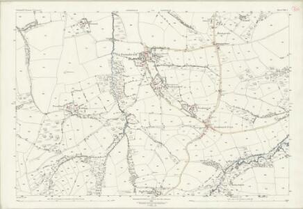 Cornwall VIII.3 (includes: Jacobstow; Poundstock) - 25 Inch Map