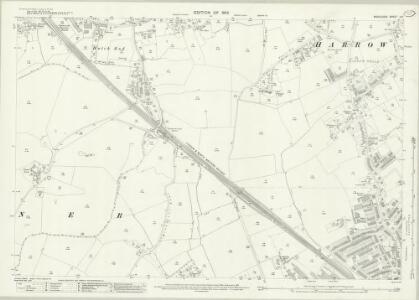 Middlesex X.3 (includes: Harrow) - 25 Inch Map