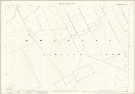 Cumberland XIV.11 (includes: Bowness) - 25 Inch Map