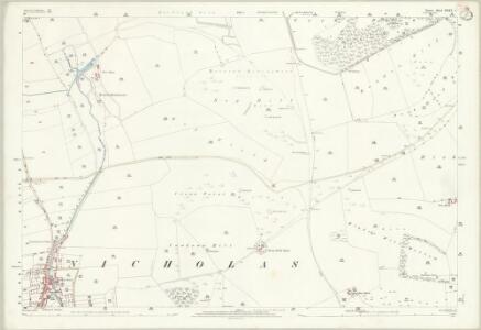 Dorset XXXI.5 (includes: Cerne Abbas; Sydling St Nicholas) - 25 Inch Map