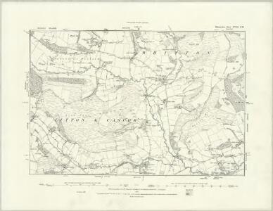 Radnorshire XVII.NE - OS Six-Inch Map