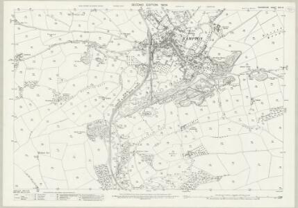 Devon XXIV.15 (includes: Bampton; Tiverton) - 25 Inch Map