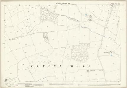 Durham XLIV.4 (includes: Dalton Piercy; Elwick Hall) - 25 Inch Map