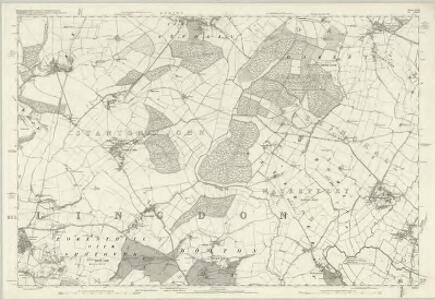 Buckinghamshire X - OS Six-Inch Map