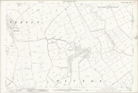 Cheshire XXXI.16 (includes: Bridge Trafford; Caughall; Mickle Trafford; Picton; Wervin; Wimbolds Trafford) - 25 Inch Map