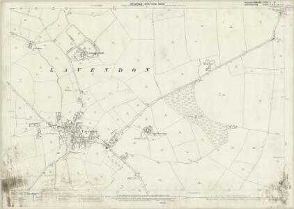 Buckinghamshire II.12 (includes: Cold Brayfield; Lavendon) - 25 Inch Map
