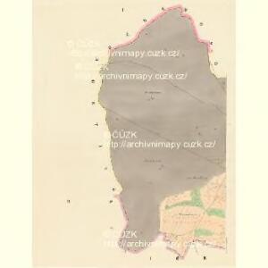 Lhotka - c3956-1-001 - Kaiserpflichtexemplar der Landkarten des stabilen Katasters