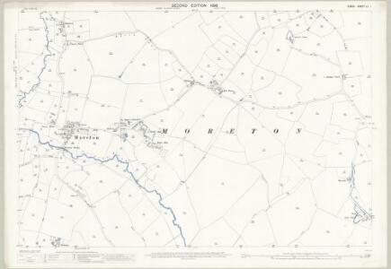 Essex (1st Ed/Rev 1862-96) LI.1 (includes: Bobbingworth; Moreton) - 25 Inch Map