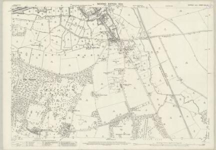 Suffolk XLIV.11 (includes: Bury St Edmunds; Hardwick; Horringer; Nowton) - 25 Inch Map