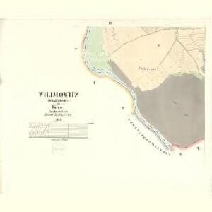 Wilimowitz (Wilimowice) - c8584-1-003 - Kaiserpflichtexemplar der Landkarten des stabilen Katasters