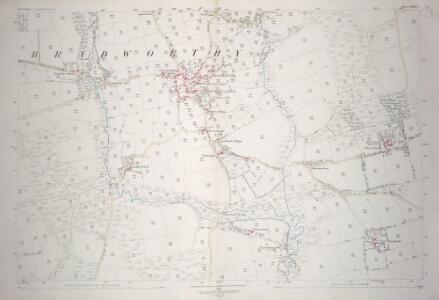 Devon XXXIX.5 (includes: Bradworthy; Sutcombe) - 25 Inch Map